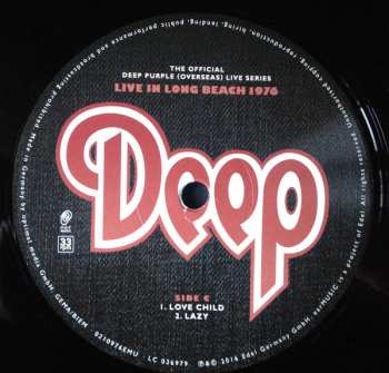3LP Deep Purple: Long Beach 1976