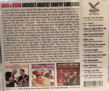 CD Lonzo & Oscar: America's Greatest Country Comedians