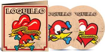 3CD Loquillo: Corazones Legendarios - 2cd+cd Single