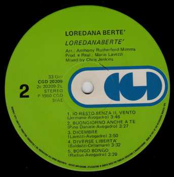 LP Loredana Bertè: Loredanaberte'
