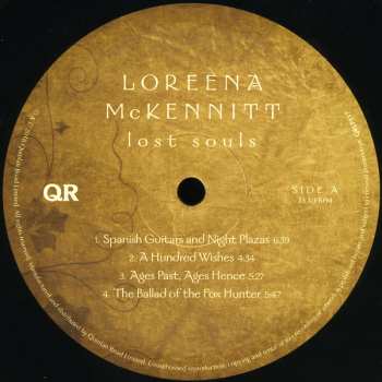 LP Loreena McKennitt: Lost Souls