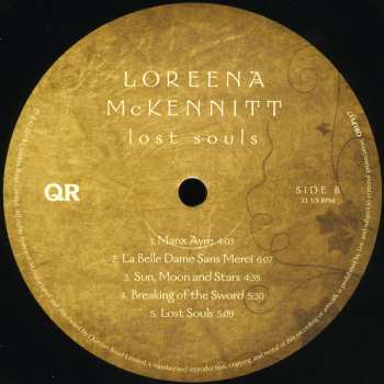 LP Loreena McKennitt: Lost Souls