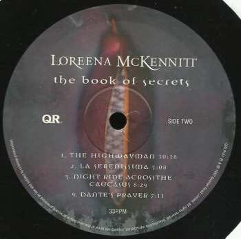 5LP/Set di cofanetti Loreena McKennitt: The Book Of Secrets - 20th Anniversary Collector's Set NUM | LTD