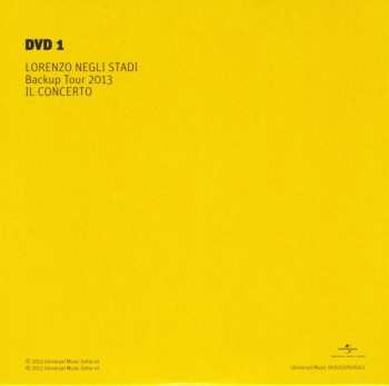 2CD/2DVD/Set di cofanetti Lorenzo Cherubini: Lorenzo Negli Stadi Backup Tour 2013