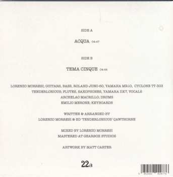 SP Tenderlonious: Acqua