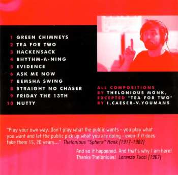 CD Lorenzo Tucci: Drumonk