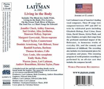 2CD Lori Laitman: Living In The Body