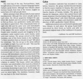 CD Los Hombres Calientes: Vol. 4: Vodou Dance