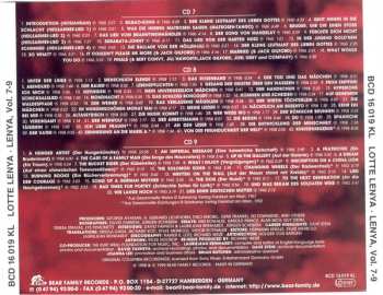 11CD/Set di cofanetti/EP Lotte Lenya: Lenya PIC