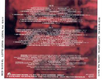 11CD/Set di cofanetti/EP Lotte Lenya: Lenya PIC