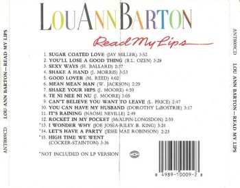CD Lou Ann Barton: Read My Lips