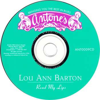 CD Lou Ann Barton: Read My Lips