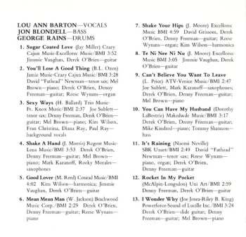 CD Lou Ann Barton: Read My Lips