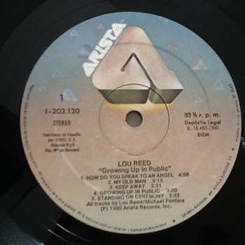 LP Lou Reed: Growing Up In Public