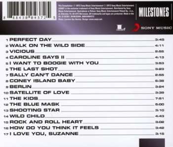 CD Lou Reed: Milestones