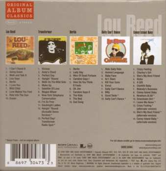 5CD/Set di cofanetti Lou Reed: Original Album Classics