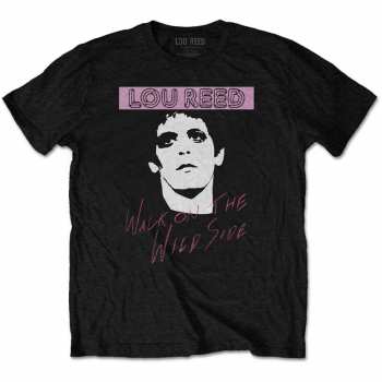 Merch Lou Reed: Maglietta Walk On The Wild Side 