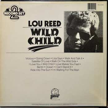 2LP Lou Reed: Wild Child