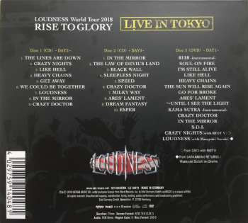 2CD/DVD Loudness: Loudness World Tour 2018 Rise To Glory Live In Tokyo DIGI