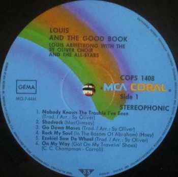 LP Louis Armstrong And His All-Stars: Louis And The Good Book