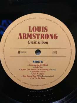 LP Louis Armstrong: C’est Si Bon