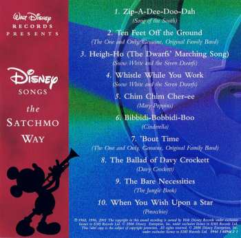 CD Louis Armstrong: Disney Songs The Satchmo Way