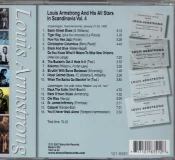 4CD Louis Armstrong: Louis Armstrong In Scandinavia