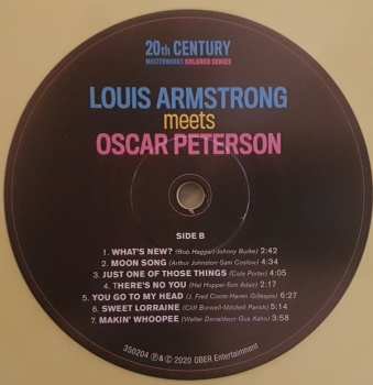 LP Louis Armstrong: Louis Armstrong Meets Oscar Peterson LTD | CLR