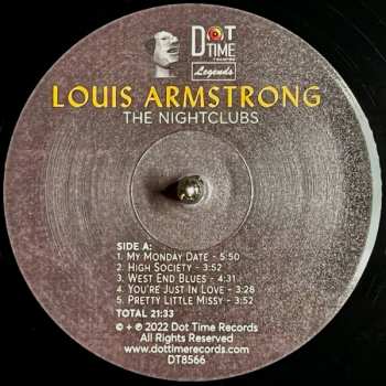LP Louis Armstrong: The Nightclubs LTD | NUM