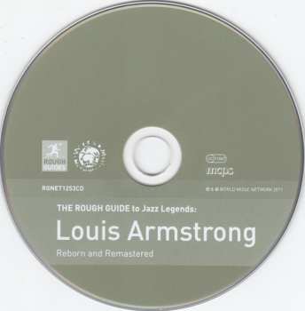 CD Louis Armstrong: The Rough Guide To Jazz Legends: Louis Armstrong (Reborn And Remastered)
