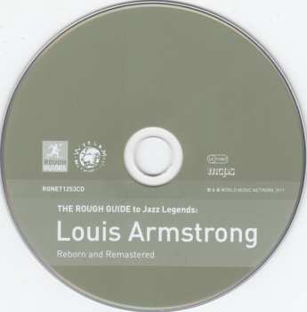 CD Louis Armstrong: The Rough Guide To Jazz Legends: Louis Armstrong (Reborn And Remastered)