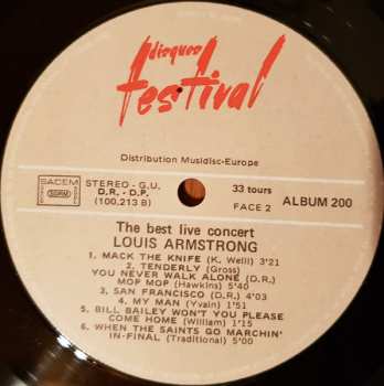 4LP/Set di cofanetti Louis Armstrong: The Two Greatest Concerts