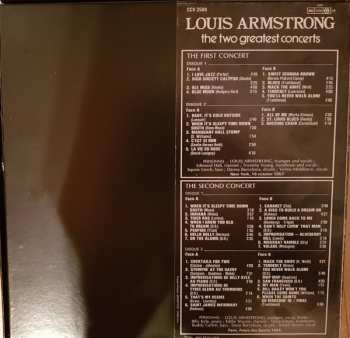 4LP/Set di cofanetti Louis Armstrong: The Two Greatest Concerts