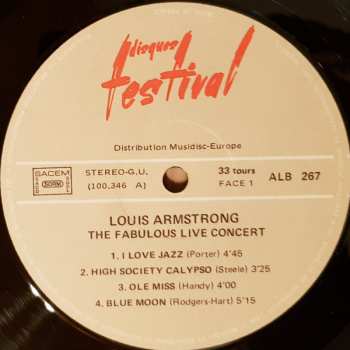 4LP/Set di cofanetti Louis Armstrong: The Two Greatest Concerts