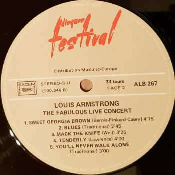 4LP/Set di cofanetti Louis Armstrong: The Two Greatest Concerts