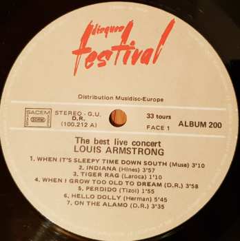 4LP/Set di cofanetti Louis Armstrong: The Two Greatest Concerts