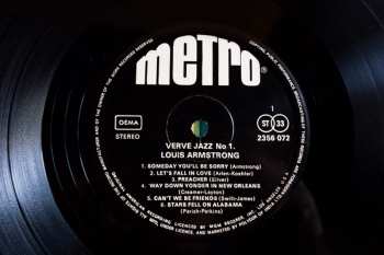 LP Louis Armstrong: Verve Jazz No. 1