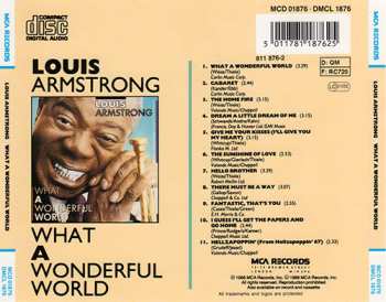 CD Louis Armstrong: What A Wonderful World