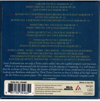 5CD/Set di cofanetti Horst Göbel: The Complete Works