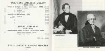 CD Louis Lortie: Mozart: Two Piano Sonata K448 & K501 / Schubert: Fantaisie in F Major Op.103, D940