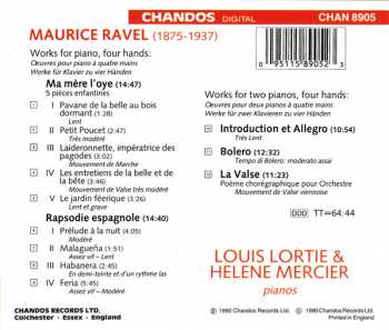 CD Maurice Ravel: Music For Four Hands