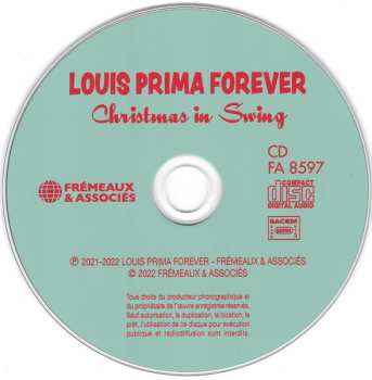 CD Louis Prima Forever: Christmas In Swing
