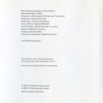 CD Louis Sclavis: L'Imparfait Des Langues