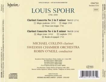 CD Louis Spohr: Clarinet Concertos Nos. 3 & 4