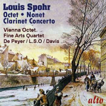 CD Louis Spohr: Octet / Clarinet Concerto #1 / Nonet