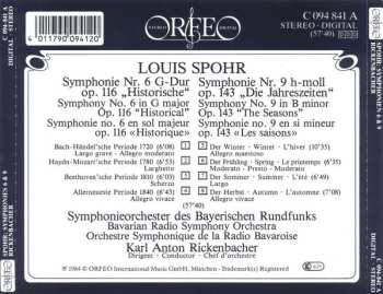 CD Symphonie-Orchester Des Bayerischen Rundfunks: Symphonien 6 & 9 - Historische · Historical · Historique - Die Jahreszeiten · The Seasons · Les Saisons