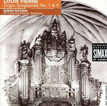 CD Louis Vierne: Orgelsymphonien Nr.1 & 4