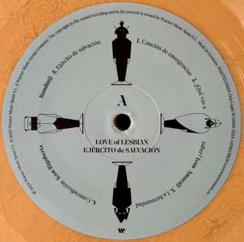 LP Love Of Lesbian: Ejército De Salvación CLR