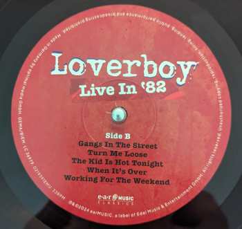 LP/DVD Loverboy: Live In '82 LTD