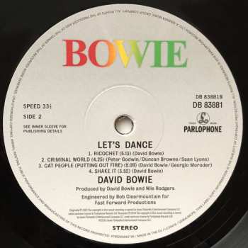 15LP/Set di cofanetti David Bowie: Loving The Alien [ 1983–1988 ] LTD